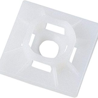 ANCOR Other Cable TIE Mount Adhesive Lined Natural 25 Pieces DAN-1212, Multicoloured, One Size