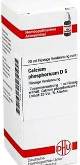DHU Calcium Phosphoricum D6 Dilution, 20 ml Solution