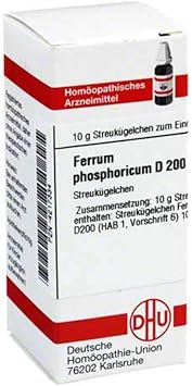 Ferrum Phosphoricum D 200 Globules 10 g Drops