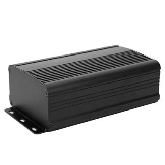 LANTRO JS Aluminum Electronic Project Case 2.2x3.7x5.9 inch Matte Black Cool Box Split Circuit Board Controller Box DIY