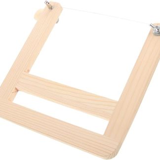 Homoyoyo Wood-based soap cutting tool, reusable cutter for soap making, multifunctional DIY cutting device for soap, cheese and vegetables, safe non-slip soap cutter