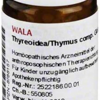 Thyroidea/Thymus Comp.Globules 20 g