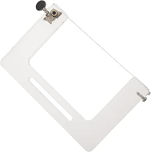 ABOOFAN Handy Soap Cutter Made of Metal and Acrylic, Precise Household Soap Cutter for Even Cutting of Handmade Soap, Versatile Butter Soap Cutter for DIY