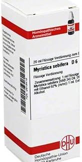 MYRISTICA SEBIFERA D 6 Dilution 20 ml
