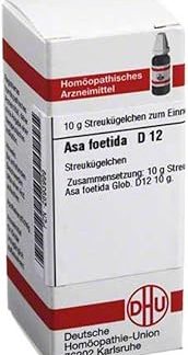 ASA FOETIDA D 12 Globules 10 g