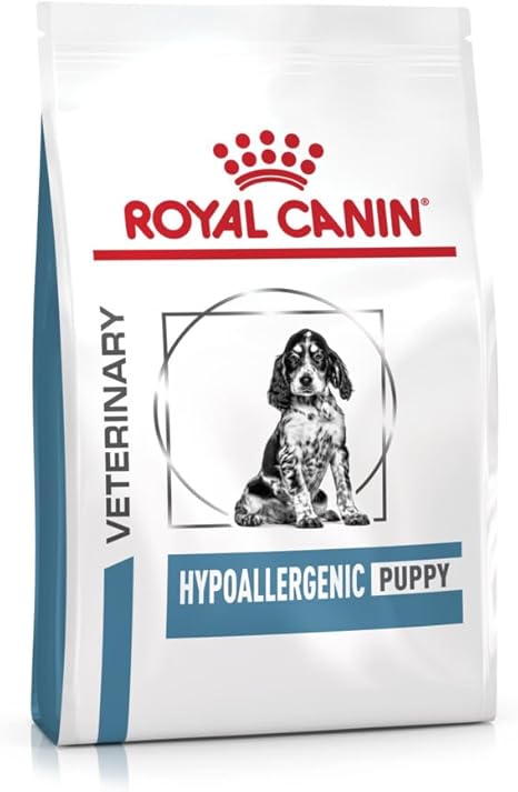 Royal Canin Veterinary Hypoallergenic Puppy | 3.5 kg | Complete Diet Food for Puppies | Can Do Its Contribution to Minimising Risk of Nutrient Intolerances | With Rice