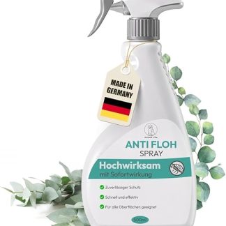 Animal Vita Flea Spray for Home and Furniture [Test Assessment Very Good] Against Fleas in Dogs and Cats - Alternative to Fogger Against Fleas - Flea Agent for Home, Highly Effective & Laboratory