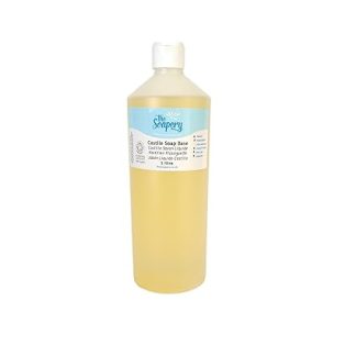 Castile Liquid Soap Base 1 Litre Organic SLS SLES Sulphate and Paraben Free