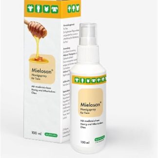 cp-pharma Mielosan Honey Spray for Animals, 100 ml, for Hygienic Care of Injured and Irritated Skin, as well as to Support Self-Healing of the Skin, Low pH Value