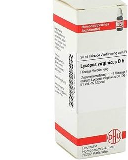 Lycopus Virg. D 6 Dilution 20 ml