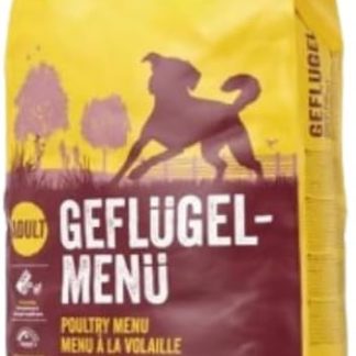 JOSERA Poultry Menu (1 x 12.5 kg) | Adult | Premium Dry Food for Adult Dogs | Poultry & Corn/Rice | Particularly Well Tolerated | Wheat Free | Dog Food | Pack of 1