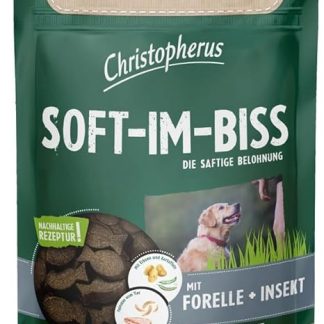 Christopherus Snacks Soft-In-bite with Trout and Insect 125 g