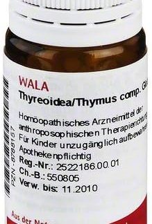 Thyreoidea – Thymus Comp. GLO Globules 20 g
