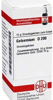 DHU Gelsemium 200 Scattering Balls 10 g Globules