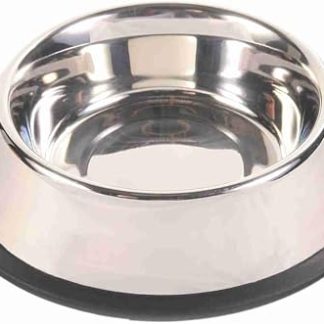 Trixie Heavy Weight Stainless Steel Dog Bowl, 0.9 Litre