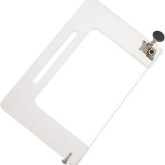 Acrylic Soap Cutter with Steel Cable, Precise Soap Slicer for Homemade Soap Making, Ergonomic and Reusable for Household and Craft Applications
