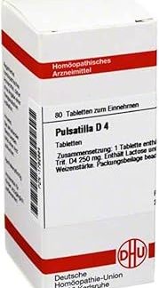 DHU Pulsatilla D4 Tablets, Pack of 80 Tablets