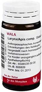 LARYNX/APIS Comp.Globules 20 g
