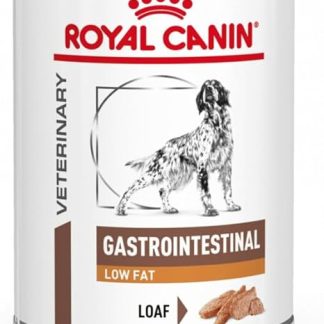 Royal Canin Veterinary Gastrointestinal Low Fat Mousse | 12 x 420g | Complete Diet Food for Adult Dogs | To Support Digestion and Obesity
