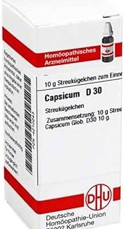 Capsicum D 30 Globules 10 g Drops