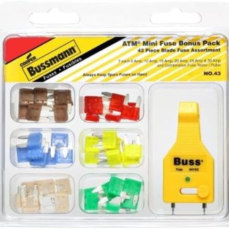 Bussman NO.43 Buss® ATM Fuses 42 Piece Bonus Pack