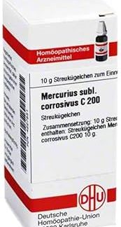 DHU Mercurius Sublimatus Corrosivus C200 10g Globules
