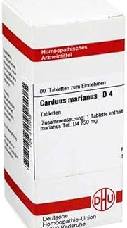 DHU Carduus Marianus D4 Tablets, Pack of 80 Tablets