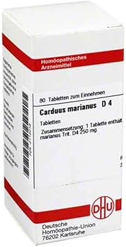 DHU Carduus Marianus D4 Tablets, Pack of 80 Tablets