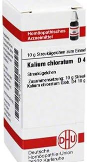 DHU Potassium Chloratum D4 Spreading Beads, 10 g Globules