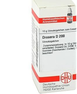 Drosera D 200 Globules 10 g Drops