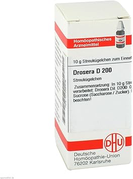 Drosera D 200 Globules 10 g Drops