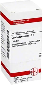 DHU Cardiospermum D2 Tablets, Pack of 80 Tablets