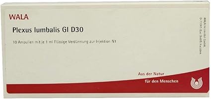 Plexus Lumbalis GL D 30 Ampoules 10 x 1 ml