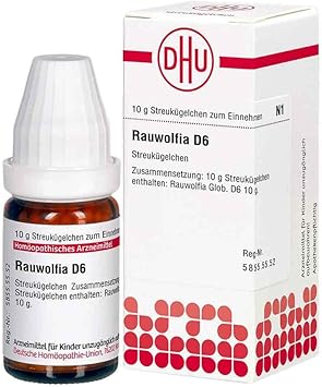 RAUWOLFIA D 6 Globules 10 g