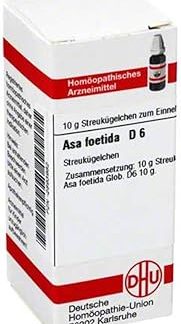 DHU Asa foetida D6 Spreading Balls 10 g Globules