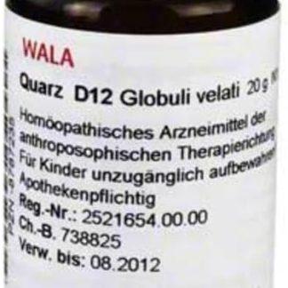 Quartz D 12 Globules 20 g