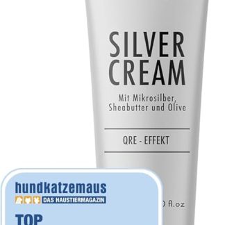 LILA LOVES IT Silver Cream for Dogs - Acute Care with Aloe Vera, Shea Butter and Micro Silver, Nano-Free, Soothes and Nourishes Irritated Dog Skin Intensively, Silver Cream, 30 ml