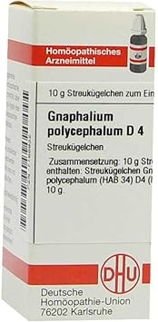 DHU Gnaphalium Polycephalum D4 Spreading Balls 10 g Globules