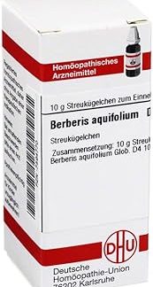 Berberis Aquifolium D4 DHU Globules, 10 g Globules