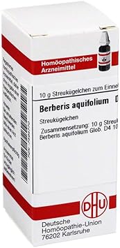 Berberis Aquifolium D4 DHU Globules, 10 g Globules