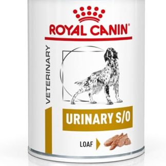 ROYAL CANIN Veterinary Urinary S/O | 12 x 410 g | Complete Diet Food for Adult Dogs | For Dissolving Struvite Stones and Reducing Struvite Stone Recurrences