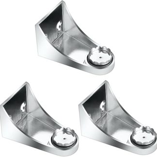 3 x Soap Holder Magnetic Holder Soap Stand Soap Dish for Shower Magnetic Soap Dispenser Soap Rack Wall Mounted Block Soap Silver Plastic