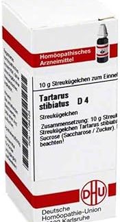 Tartarus Stibiatus D 4 Globu 10 g