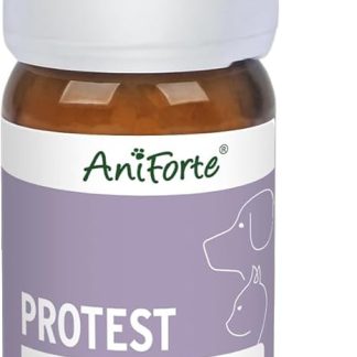 AniForte Protest Globules for Dogs, Cats, Pets - Bach Flowers for Soothing, Natural Remedy for Fuching, Scratching, Messiness and Displeasure