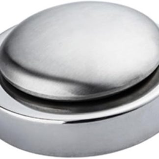 1 Set Deodorant Fridge Soap Stainless Steel Odour Soap Holder Soap Dish Kitchen Soap Deodorising Soap Deodorant Tool Stainless Steel Tool Deodorant Soap Stainless Steel 304