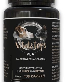 Vitalsteps Dog & Cat PEA (Palmitoylethanolamide) Approx. 130 Capsules