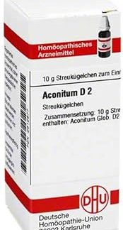 Aconitum D 2 Globuli 10 g