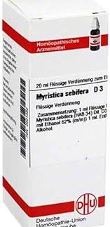 DHU Myristica Sebifera D3 Dilution, 20 ml Solution
