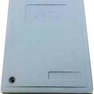 7x5x1.5 OUTDOOR CABLETEK ENCLOSURE PLASTIC GRAY CASE UTILITY CABLE BOX MTE-S