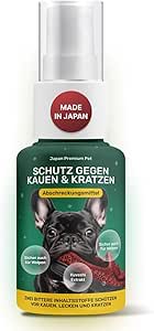 Japan Premium Dog Repellent Spray | Bitter Spray Dog | Anti-Nibble Spray Dogs | Natural Pet Corrector Spray | Educational Aids for Dogs | 100 ml Bitter Spray Without Alcohol
